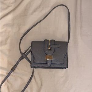 Grey Crossbody handbag purse